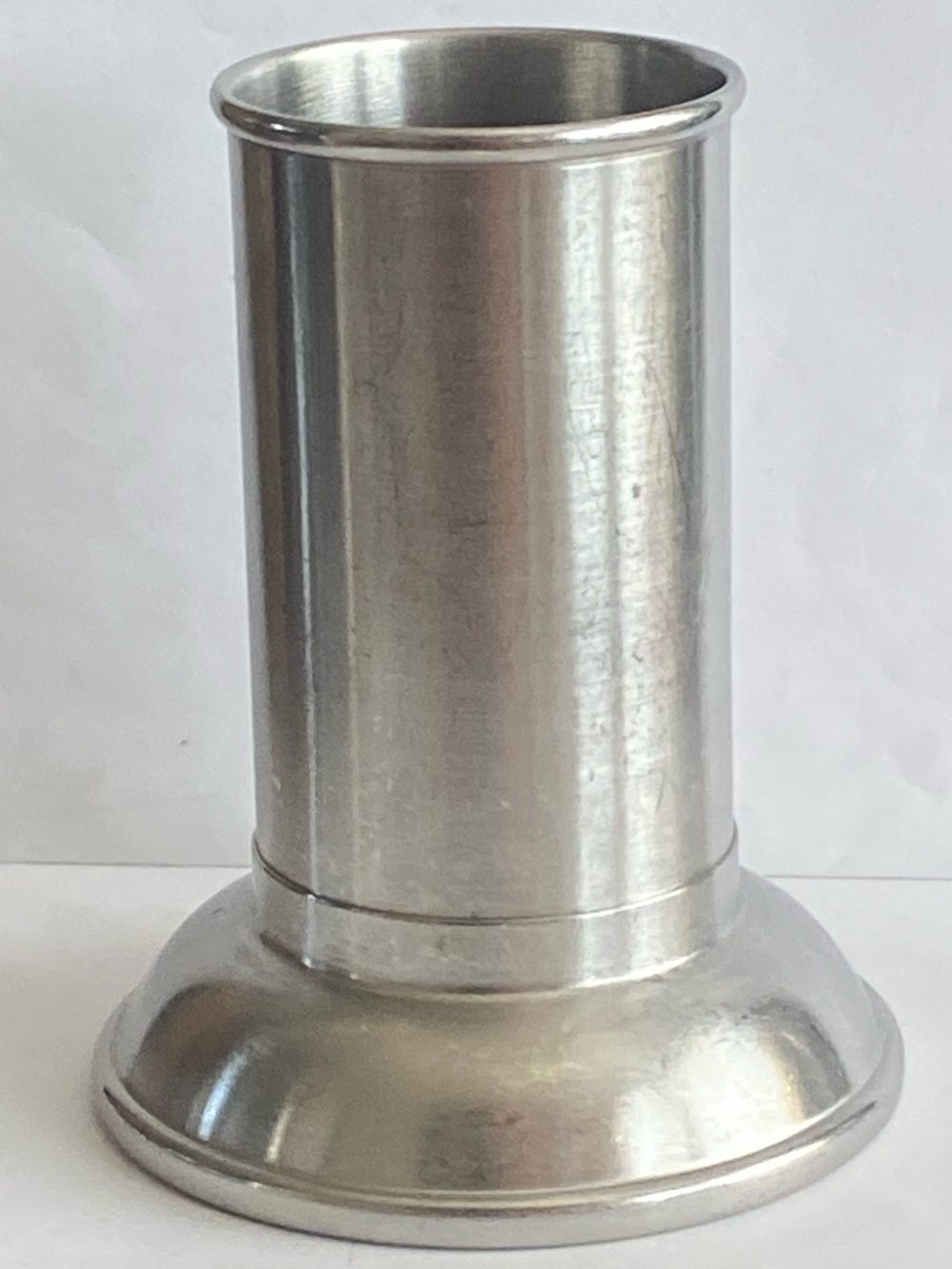 Vintage SS Medical Forcept Or Thermometer Instrument Jar By Vollrath Company
